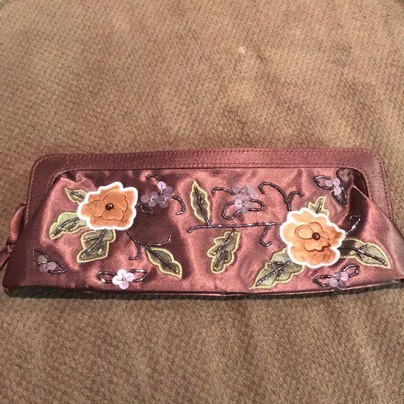 Sequined and appliqués handbag - Picture 1 of 5